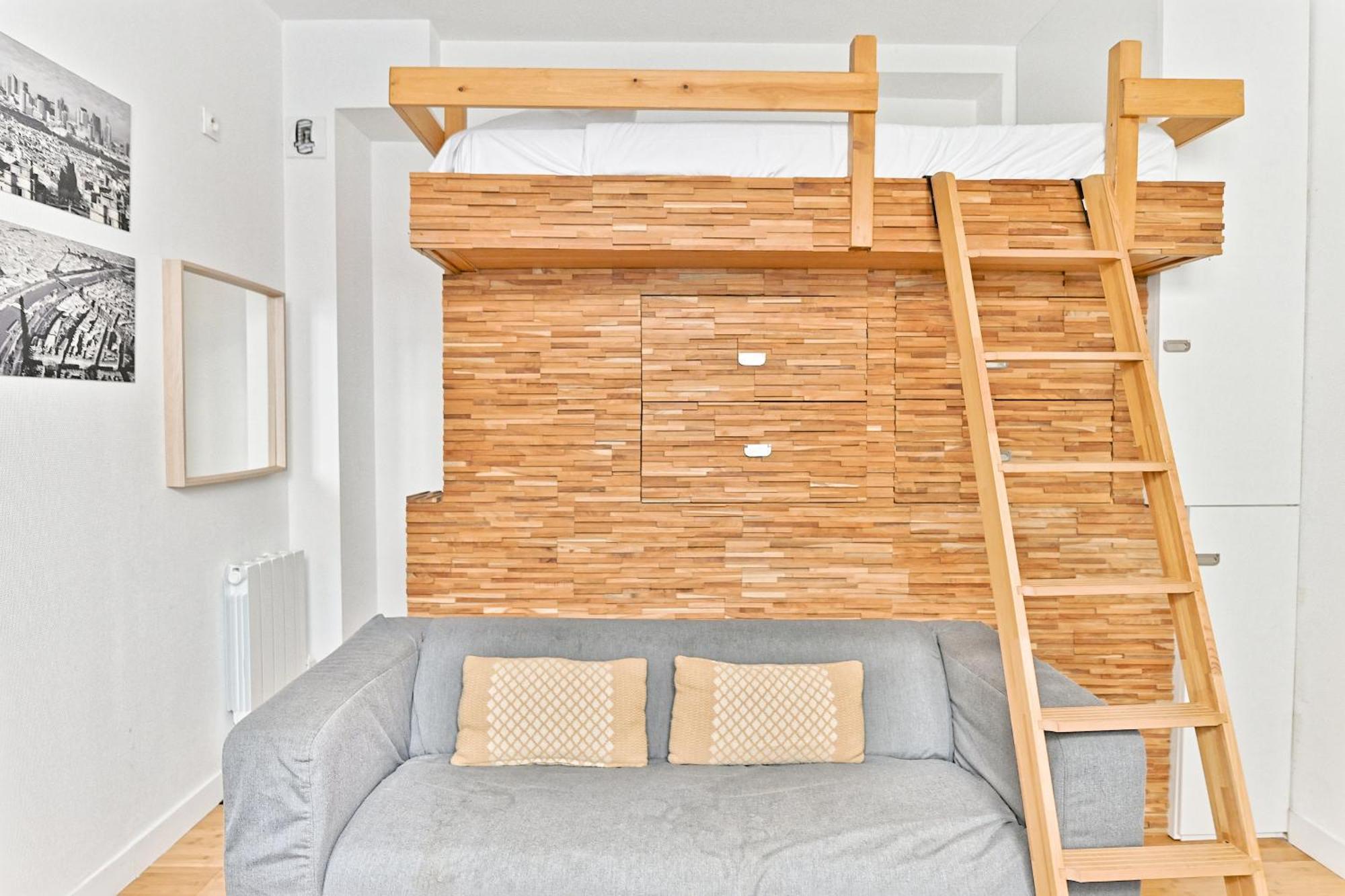Charmant Studio Boulevard Voltaire Paris Bagian luar foto