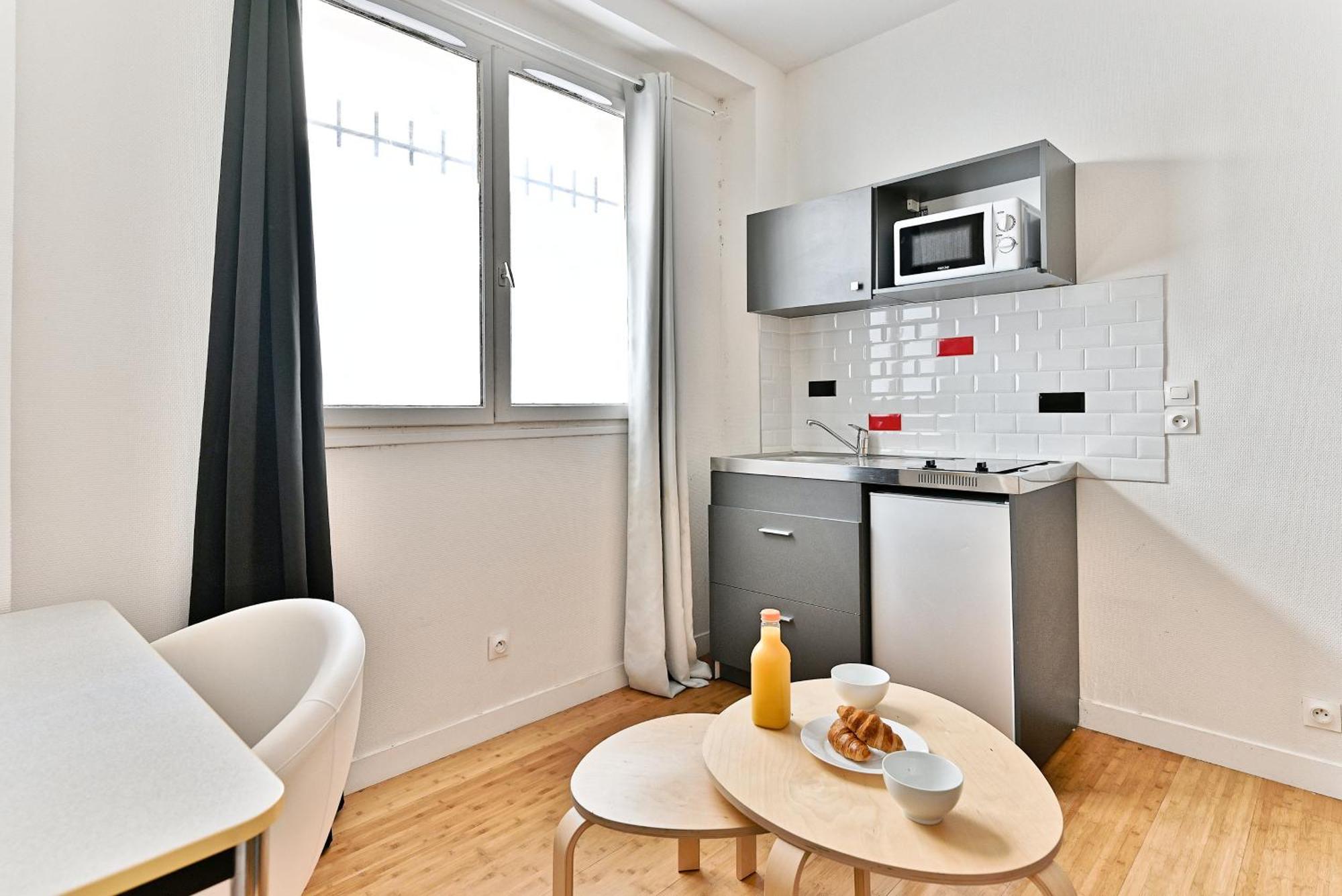 Charmant Studio Boulevard Voltaire Paris Bagian luar foto