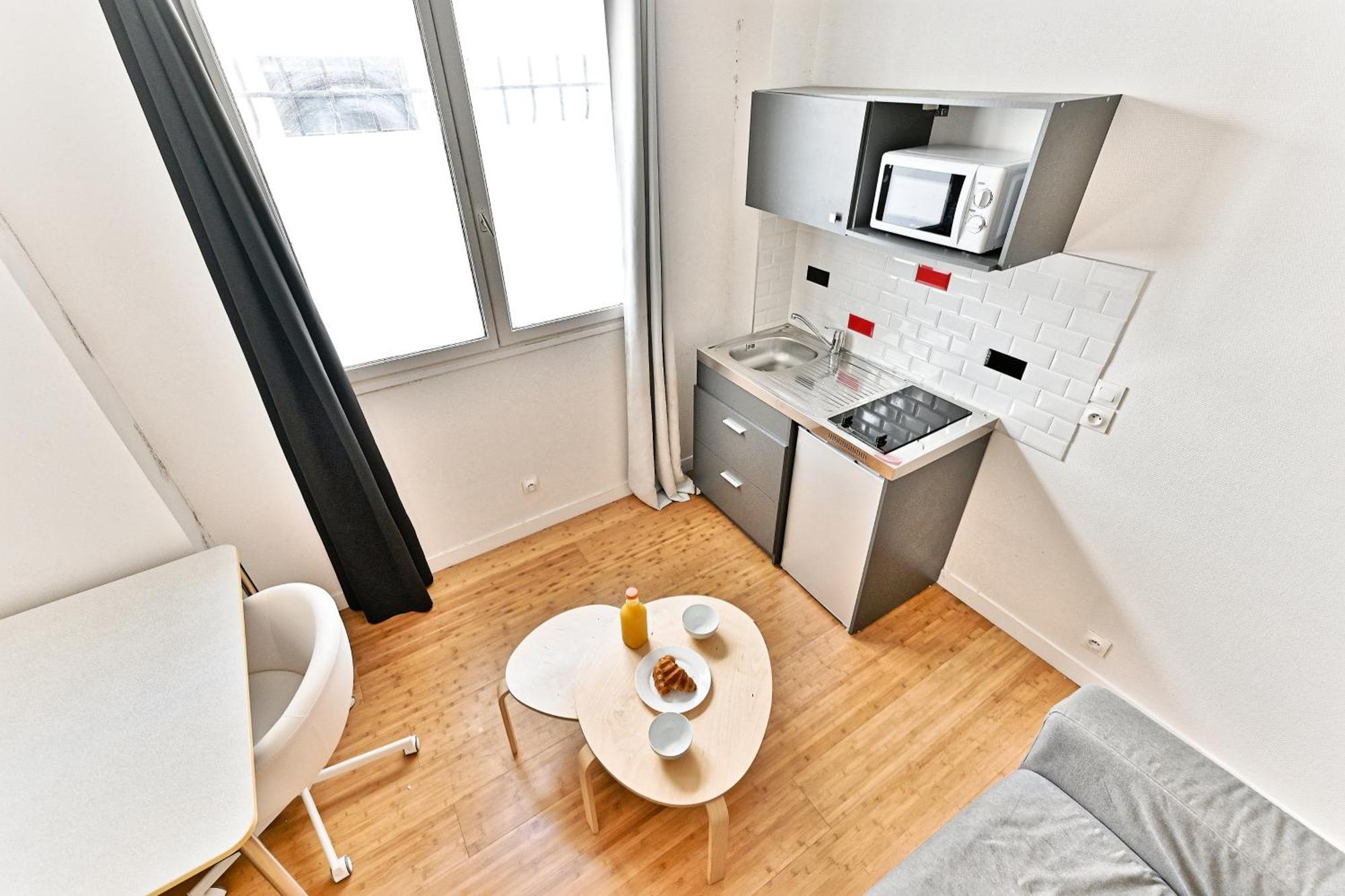 Charmant Studio Boulevard Voltaire Paris Bagian luar foto